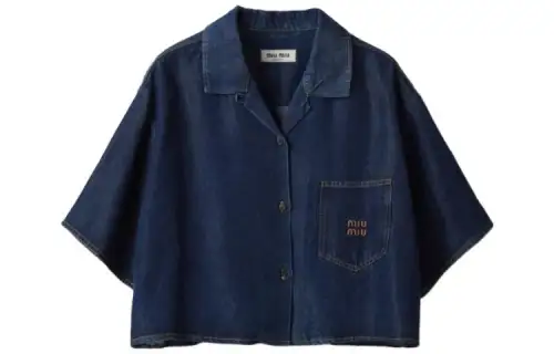 Miu Miu denim shirt
