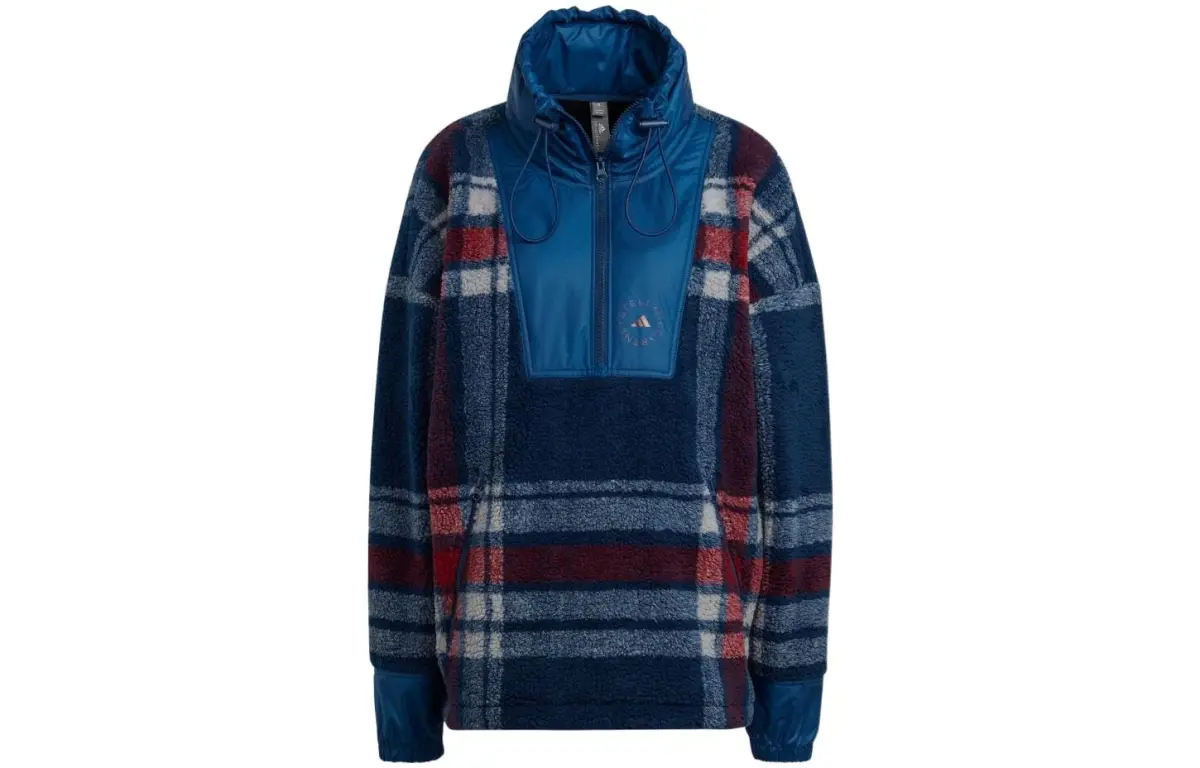 Adidas Jackets Women's Blue Stand Collar Moderate Other