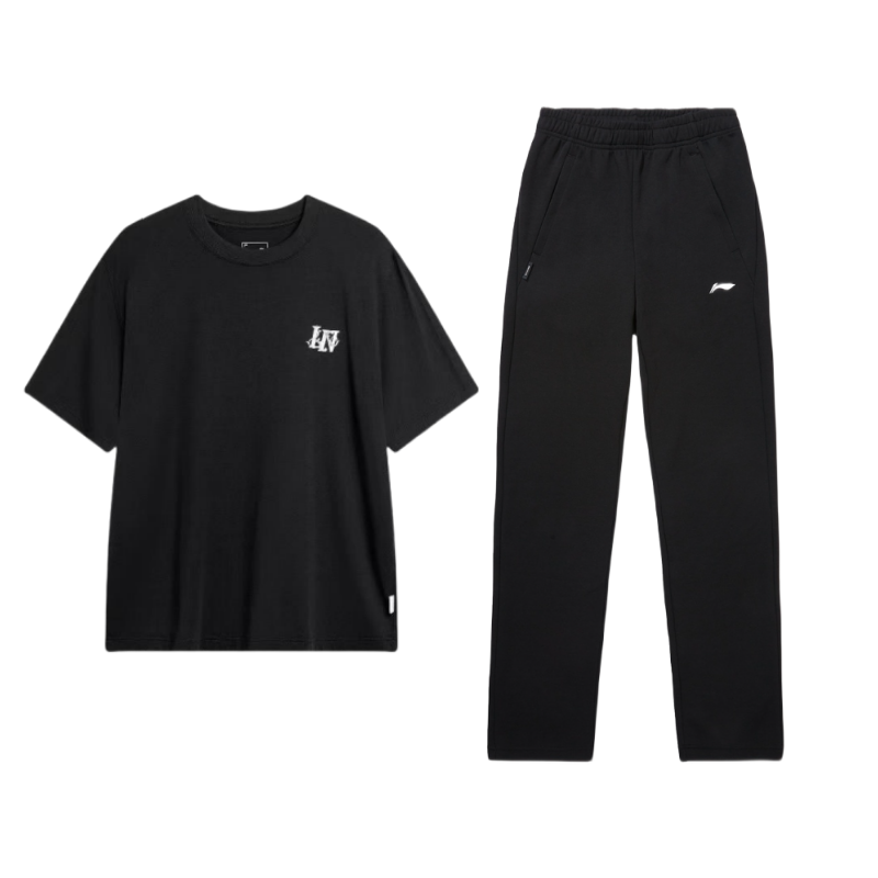 Li Ning Sports Life Collection Casual Sportswear Men’s Black