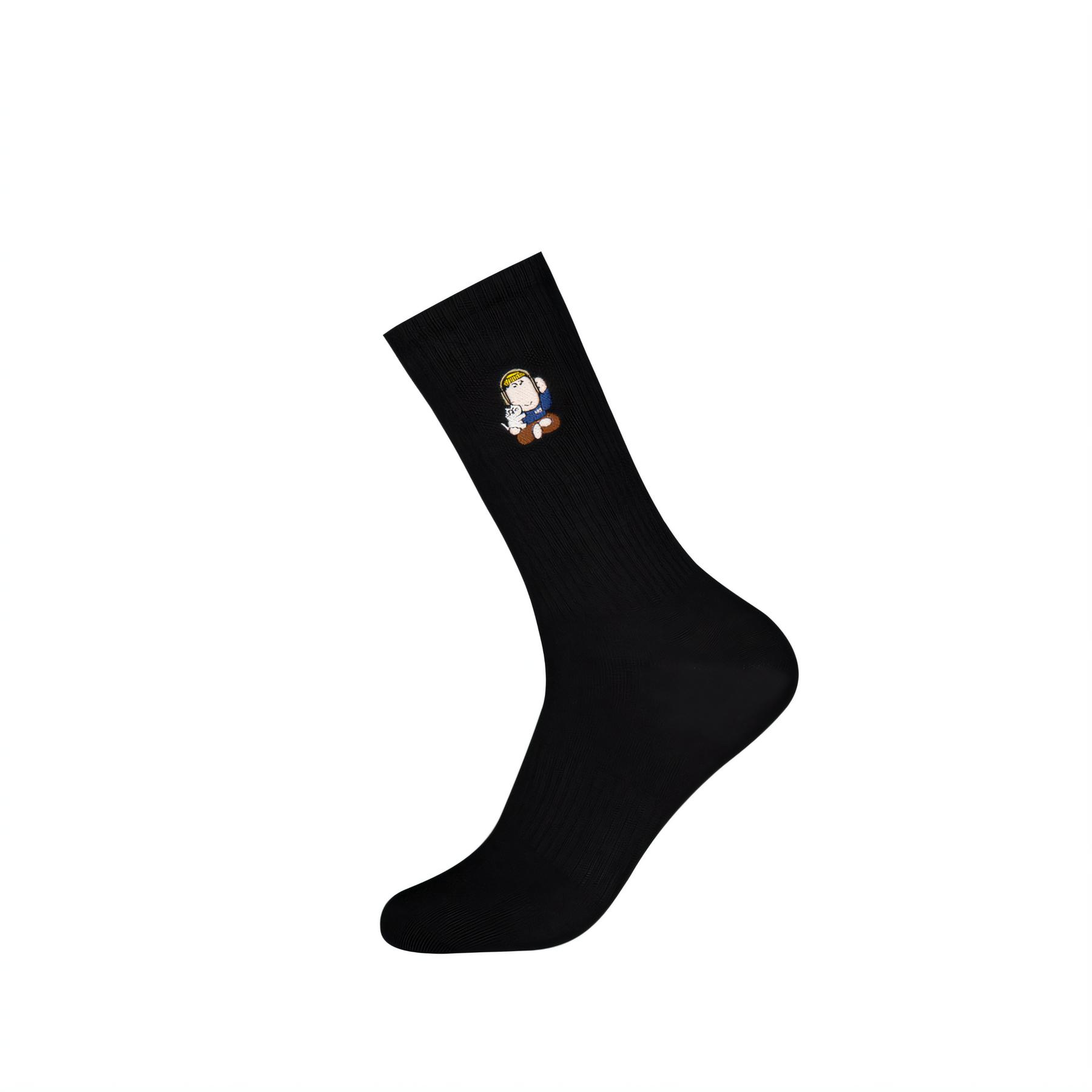 New Balance Crew Socks Unisex 1 Pack Black