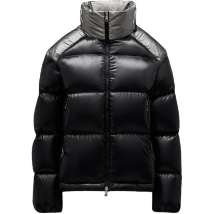 Женский пуховик Moncler Cuscute (черный)