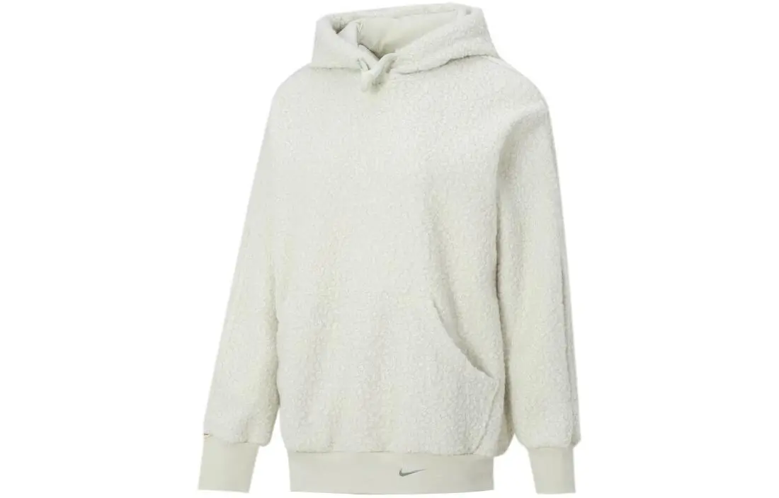 Nike Sweatshirts Women's White Hooded Thickened Regular