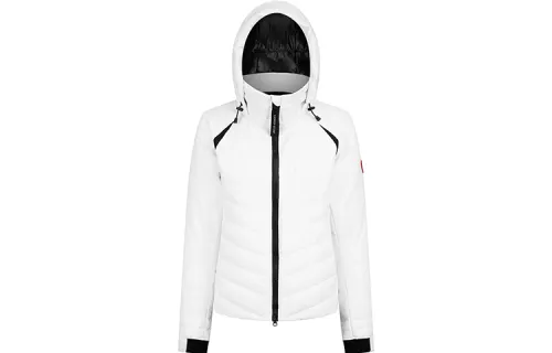 Canada Goose HyBridge Down Jacket Women's White