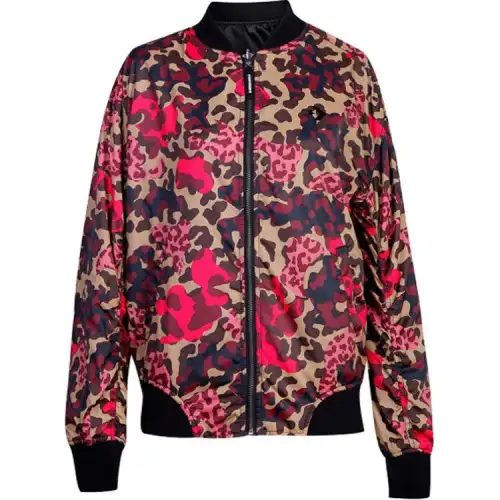 Converse Reversible Oversized MA 1 Bomber Jacket Women's Black
