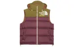 GUCCI X The North Face Padded Vest Bordeaux/Green