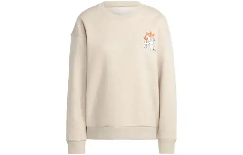 Adidas Originals Sweatshirts Women's Sandstone Crew Neck Moderate Regular