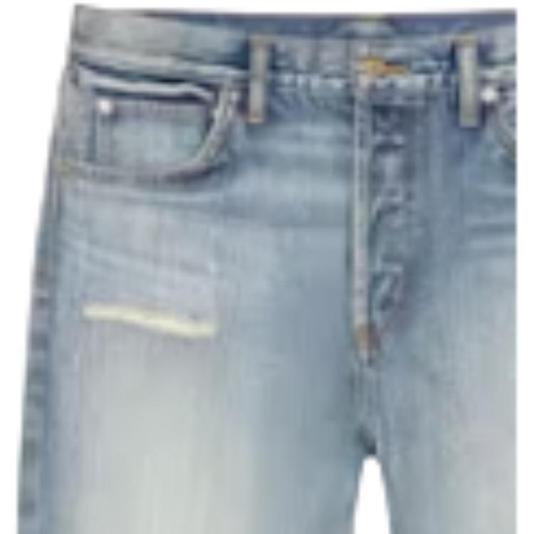 Джинсы Fear of God Essentials FW20 Denim Jeans Light Indigo (голубые) — фото 4