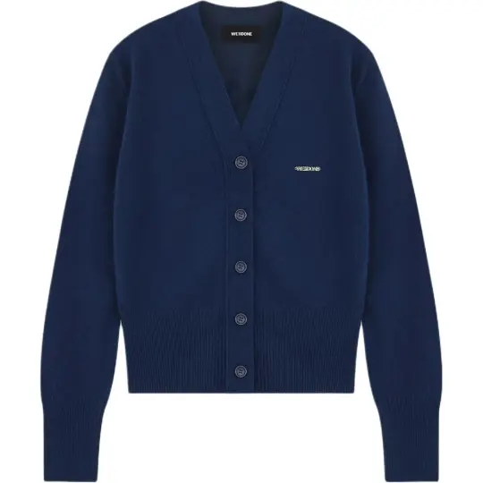 WE11DONE Cashmere Sweater Women's Marine Blue