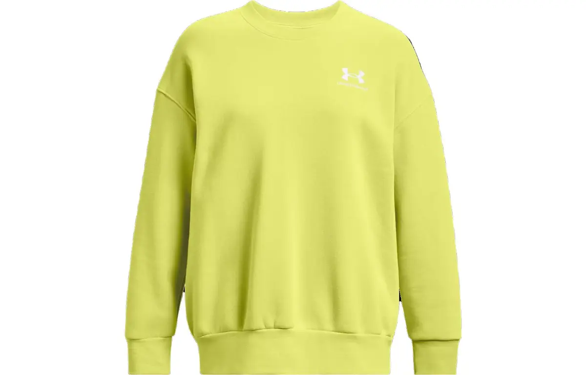 Under Armour Essential Sweatshirt Women's Lime Yellow Green