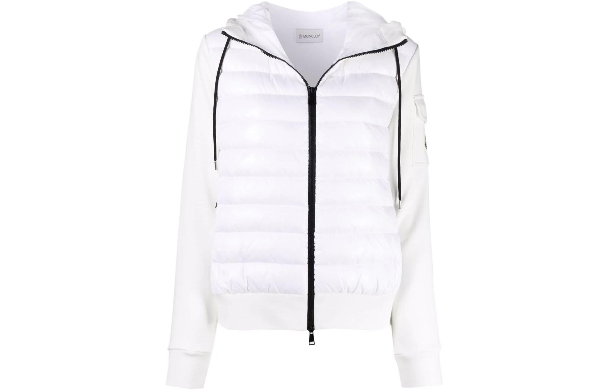 Женский пуховик Moncler FW22 (белый)