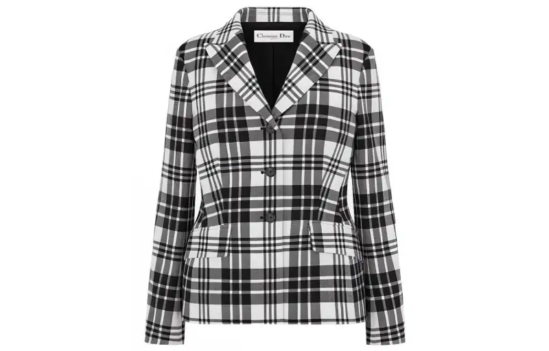 DIOR Jacket Women's Black White