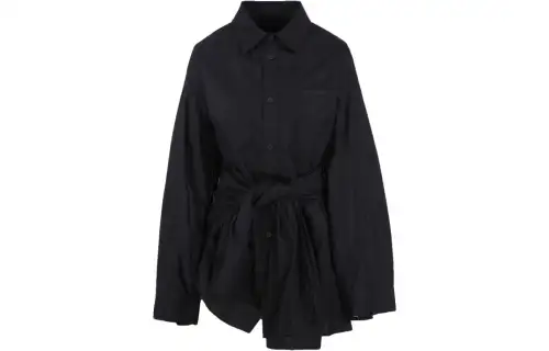 Balenciaga Shirt Regular Fit Women's Black