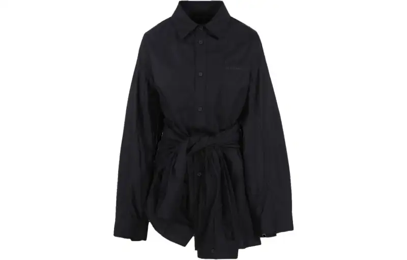 Balenciaga Shirt Regular Fit Women's Black