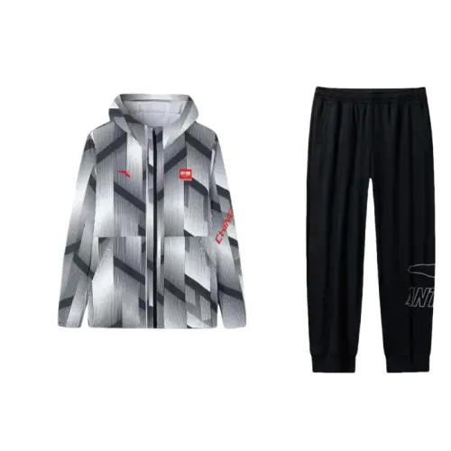 ANTA Casual Sportswear Unisex Hooded Moderate