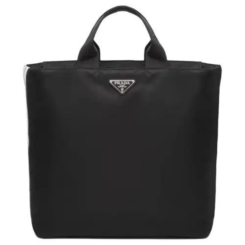PRADA Adidas Re Nylon Shopping Bag Black
