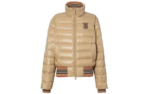 Burberry Down Jacket Women's Beige
