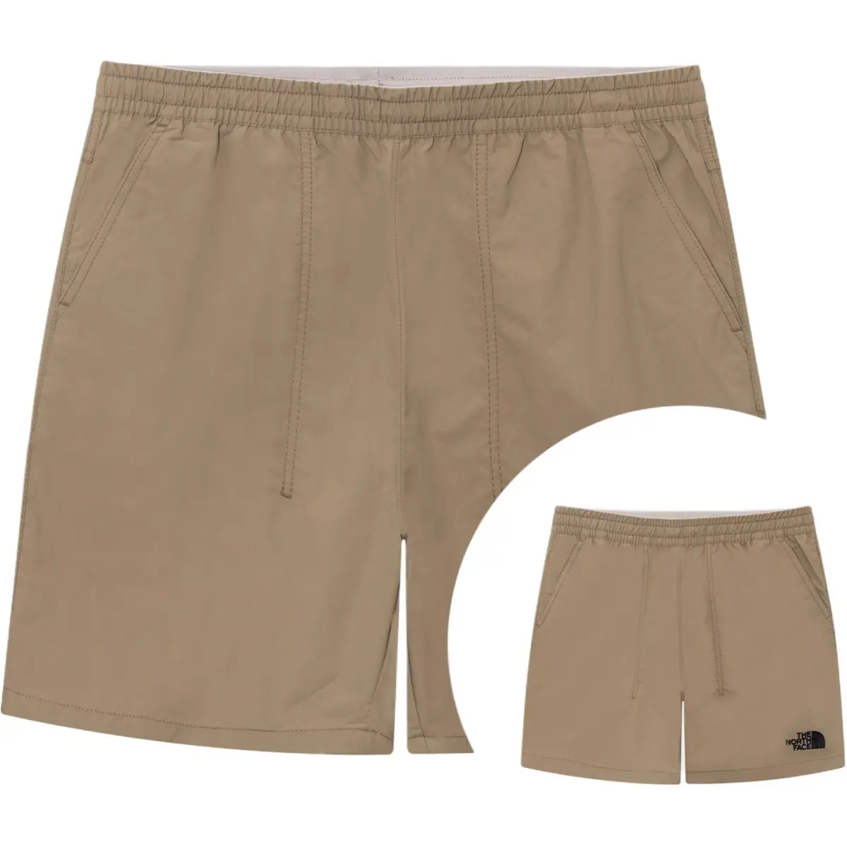 THE NORTH FACE Casual Shorts Unisex Camel