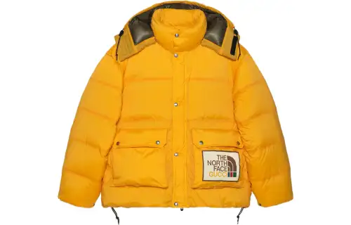 GUCCI X The North Face Padded Jacket Yellow