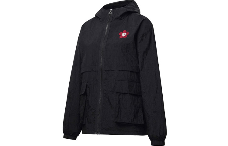 Женская куртка Nike Nike SS24 Logo (черная)