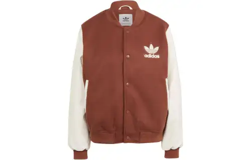 Adidas Originals Vrct Graphic Jacket Jackets & Coats Women's Brown