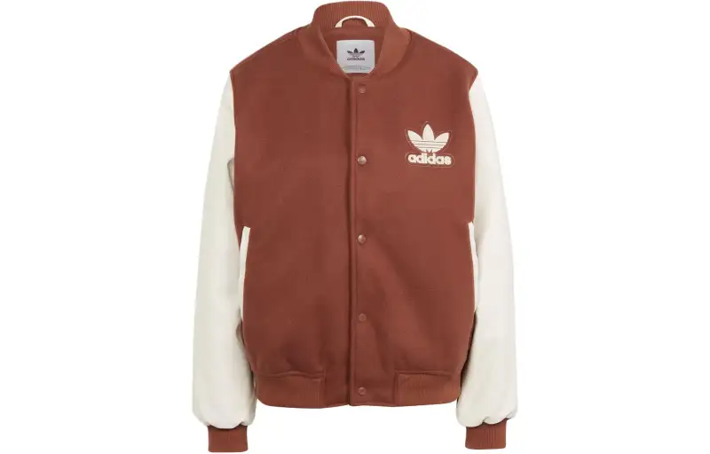 Adidas Originals Vrct Graphic Jacket Jackets & Coats Women's Brown