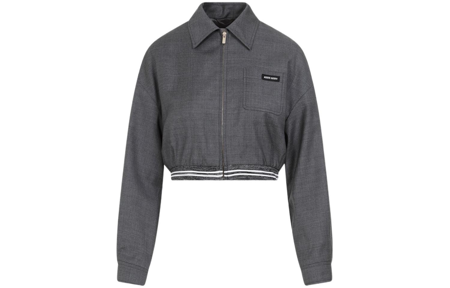 MIU MIU SS24 Jackets & Coats Women's Gray