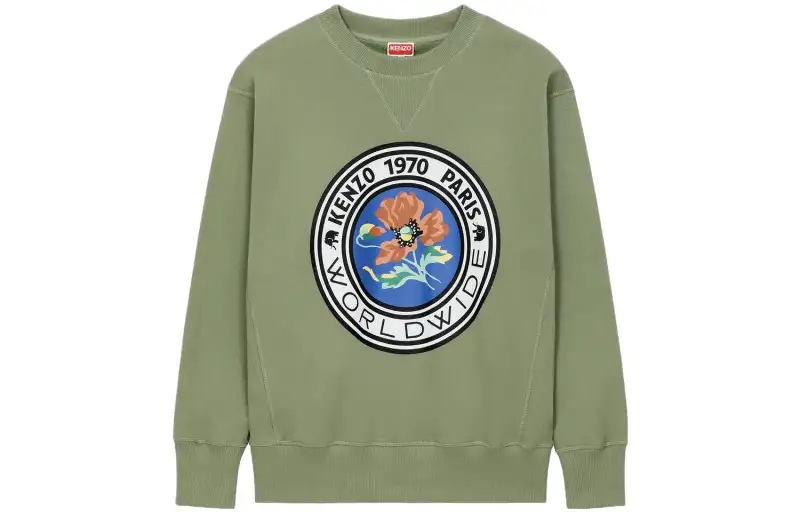 KENZO Graphic Printed Crewneck Sweatshirt