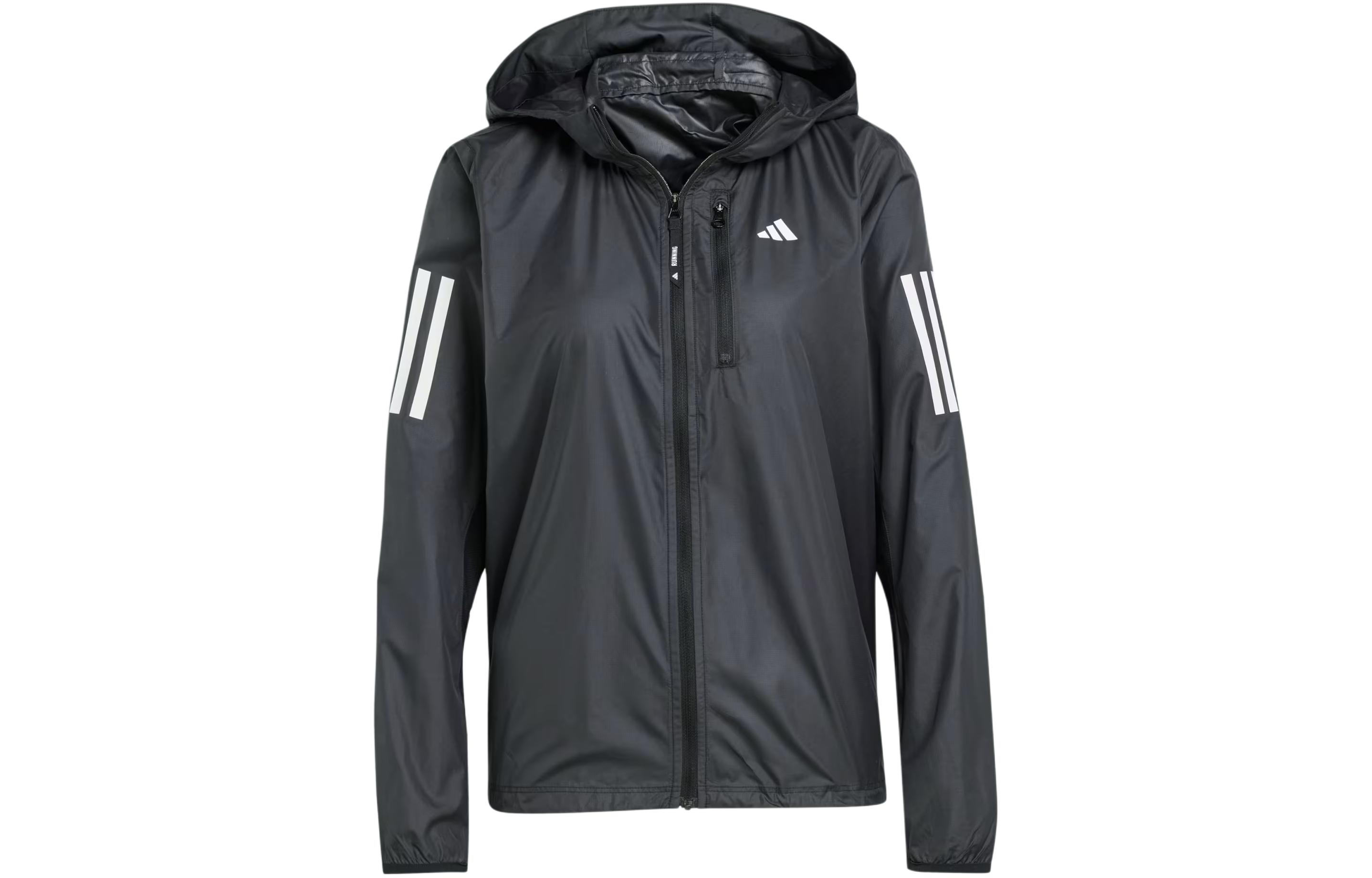 Женская куртка adidas Own the Run (черная)