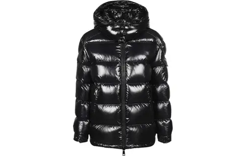 Moncler Maya Short Down Jacket Black
