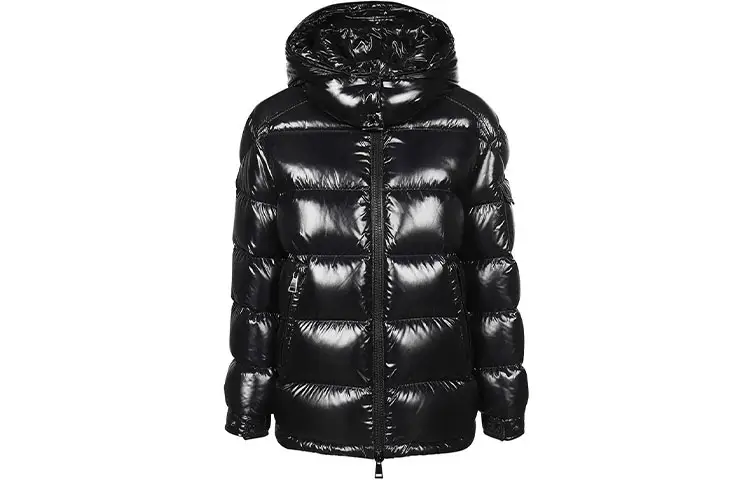 Moncler Maya Short Down Jacket Black