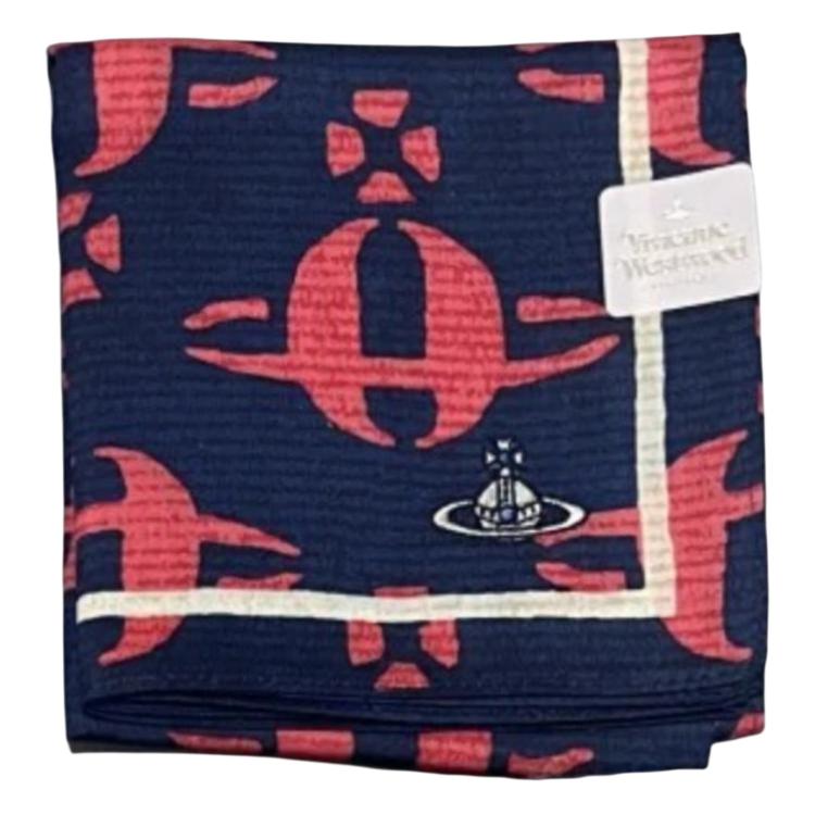 Платок Vivienne Westwood (сине-красный)