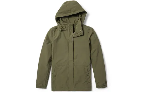Timberland Jackets Women's Army Green Hooded Moderate Other