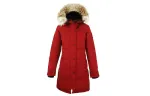 Canada Goose Shelburne Down Jacket Parka Coat Women's Dark Red