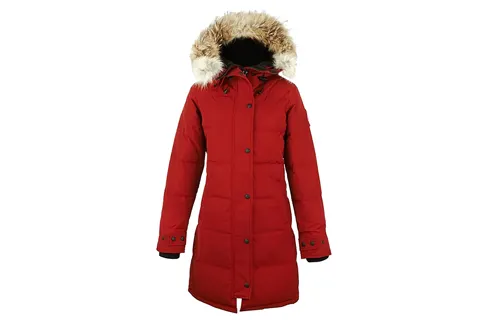 Canada Goose Shelburne Down Jacket Parka Coat Women's Dark Red