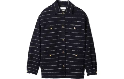 MIU MIU SS24 Jackets & Coats Women's Blue