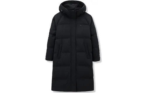 ANTA Life Collection Down Jackets Women's Black Hooded Non Detachable Moderate Other