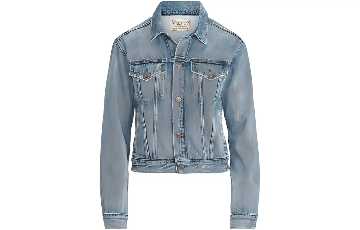 Polo Ralph Lauren Polo Bear Jackets & Coats Loose Fit Women's Blue