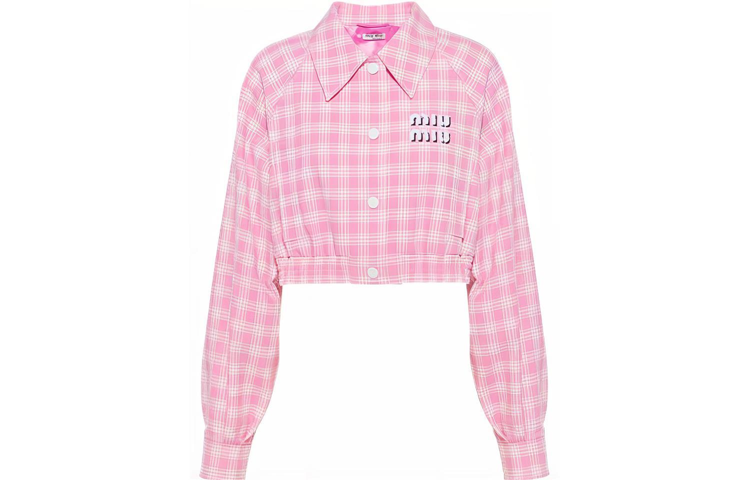 Женская куртка MIU MIU MIU SS22 (розовый)