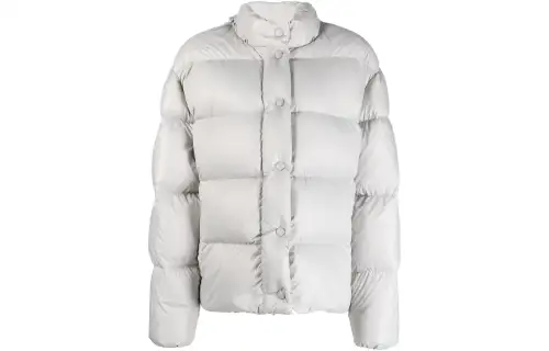 MIU MIU Jackets Women's Gray Detachable Hood Moderate Other