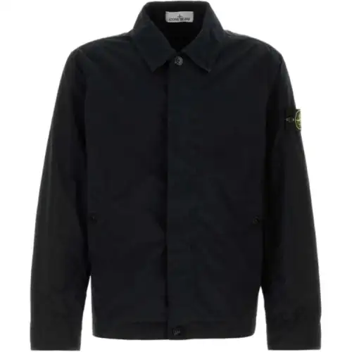 STONE ISLAND Logo Patch Hooded Jacket