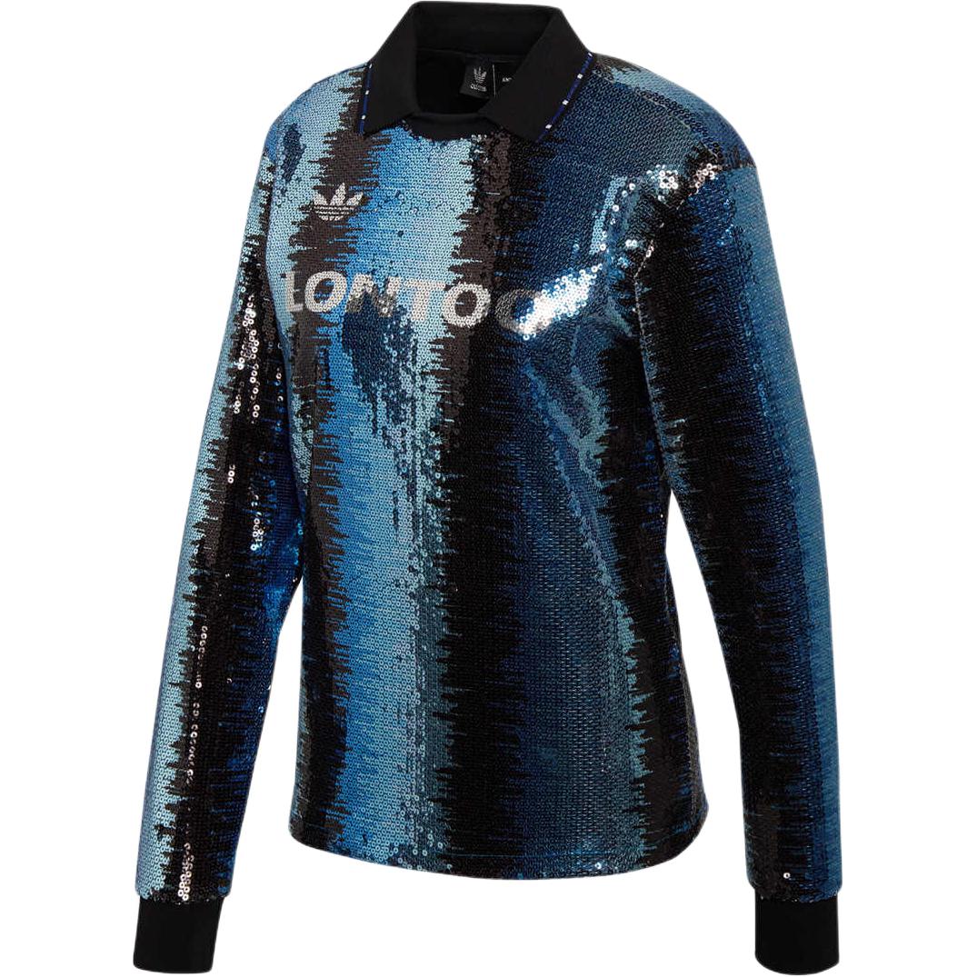 Женская футболка adidas originals (синяя)