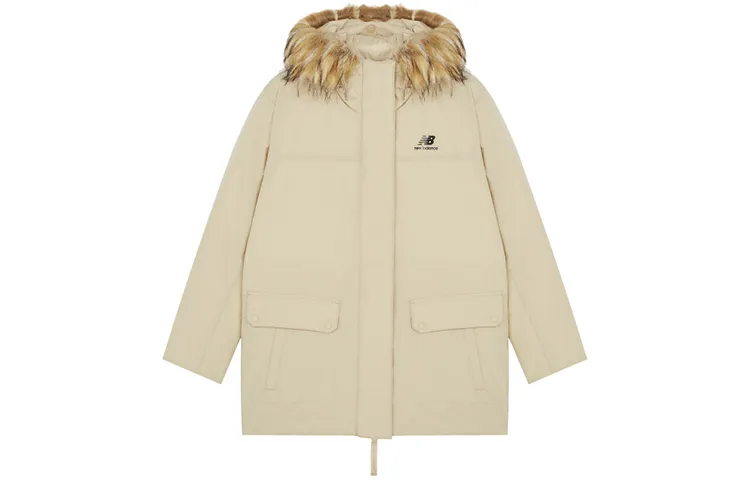 New Balance Down Jacket Winter Women's Apricot
