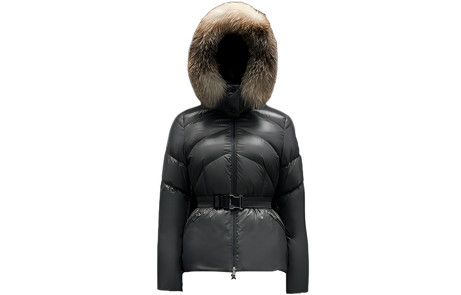 Женские куртка Moncler Moncler laitue (темно-серый)