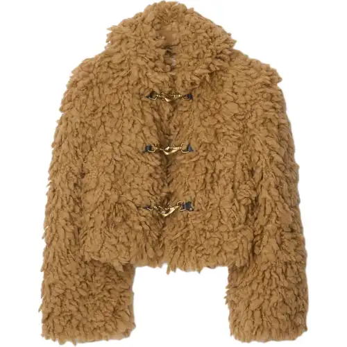 Burberry Buckle Detailed Cropped Jacket