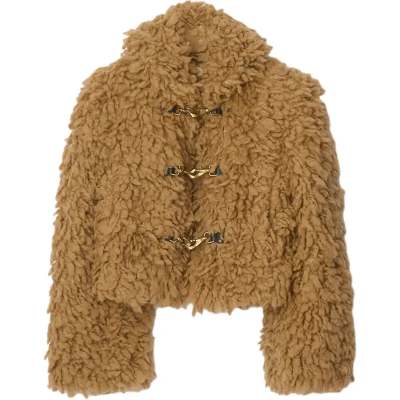 Burberry Buckle Detailed Cropped Jacket
