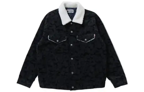 A BATHING APE Jackets Women's Dark Blue NYX Lapel Moderate Other
