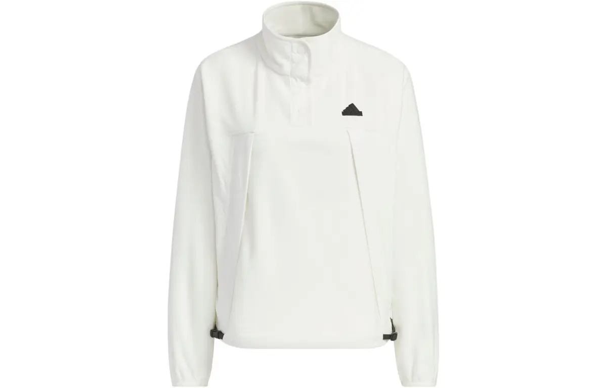 Adidas City Escape Loose Fit Sweatshirt Jackets & Coats Women's Jade White