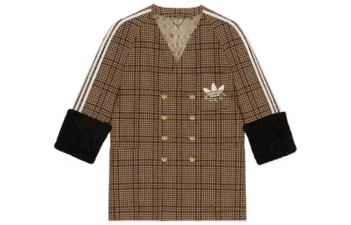 GUCCI x Adidas Originals Jackets & Coats Women's Camel Brown