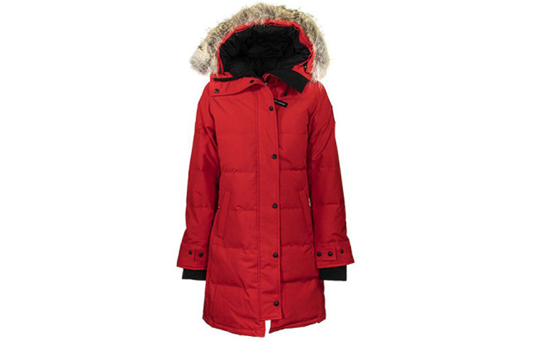 Женская парка Canada Goose Shelburne (красная)