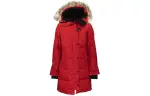 Canada Goose Shelburne Winter Down Jacket Parka Coat Women's Red